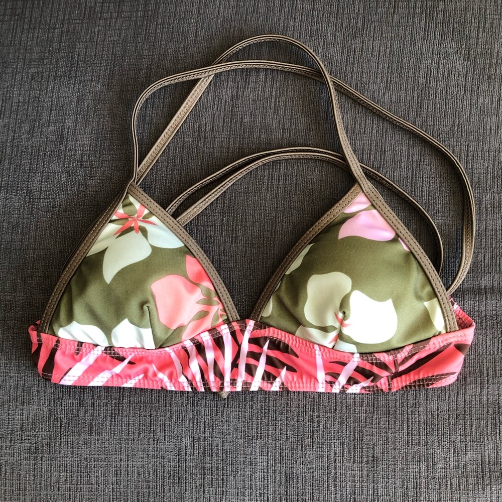 String bikini swim top